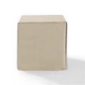 Terraza Outdoor End Table Furniture Cover, Tan TE2613693